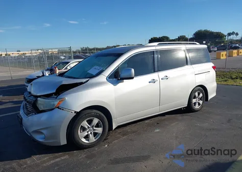 2011 Nissan Quest Sv from USA, damaged, VIN JN8AE2KP1B9005920